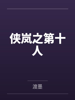 侠岚之第十人 侠岚之第十人